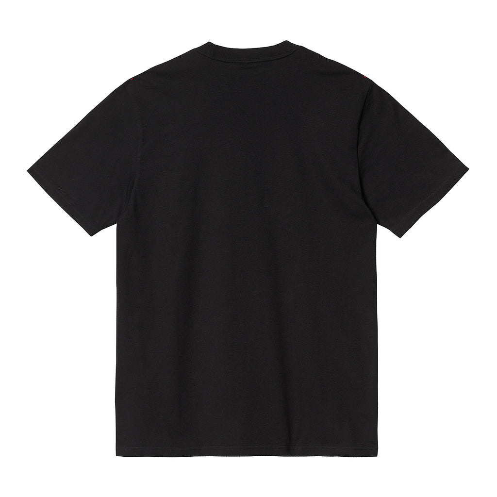 Carhartt WIP Script T Shirt - Black / Reflective Grey