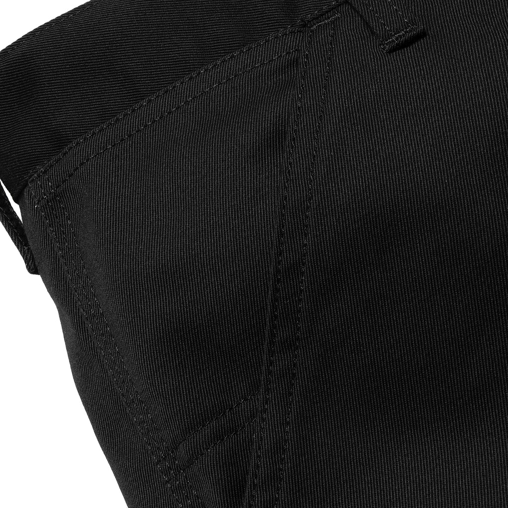 Carhartt WIP Simple Pant in Black Rinsed - Pocket
