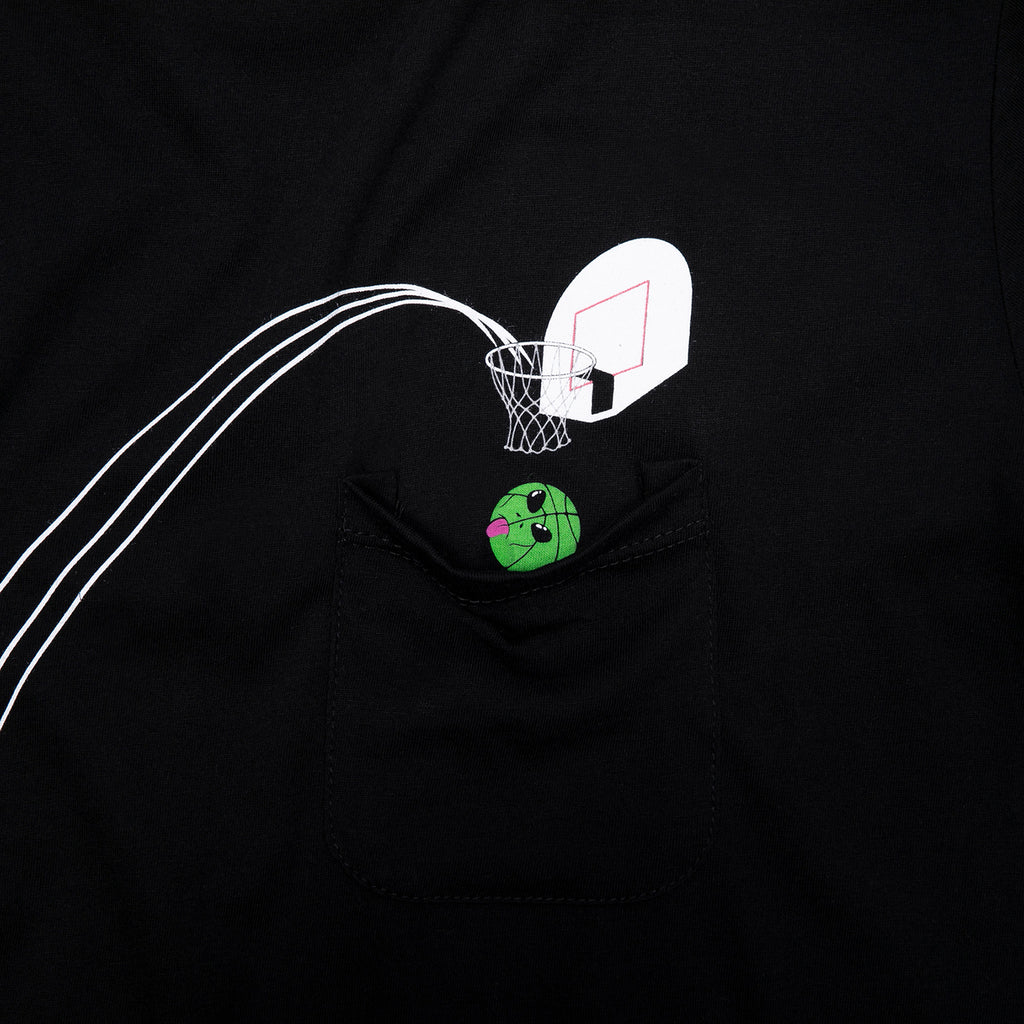 RIPNDIP Hoops Pocket T Shirt in Black - Detail 2