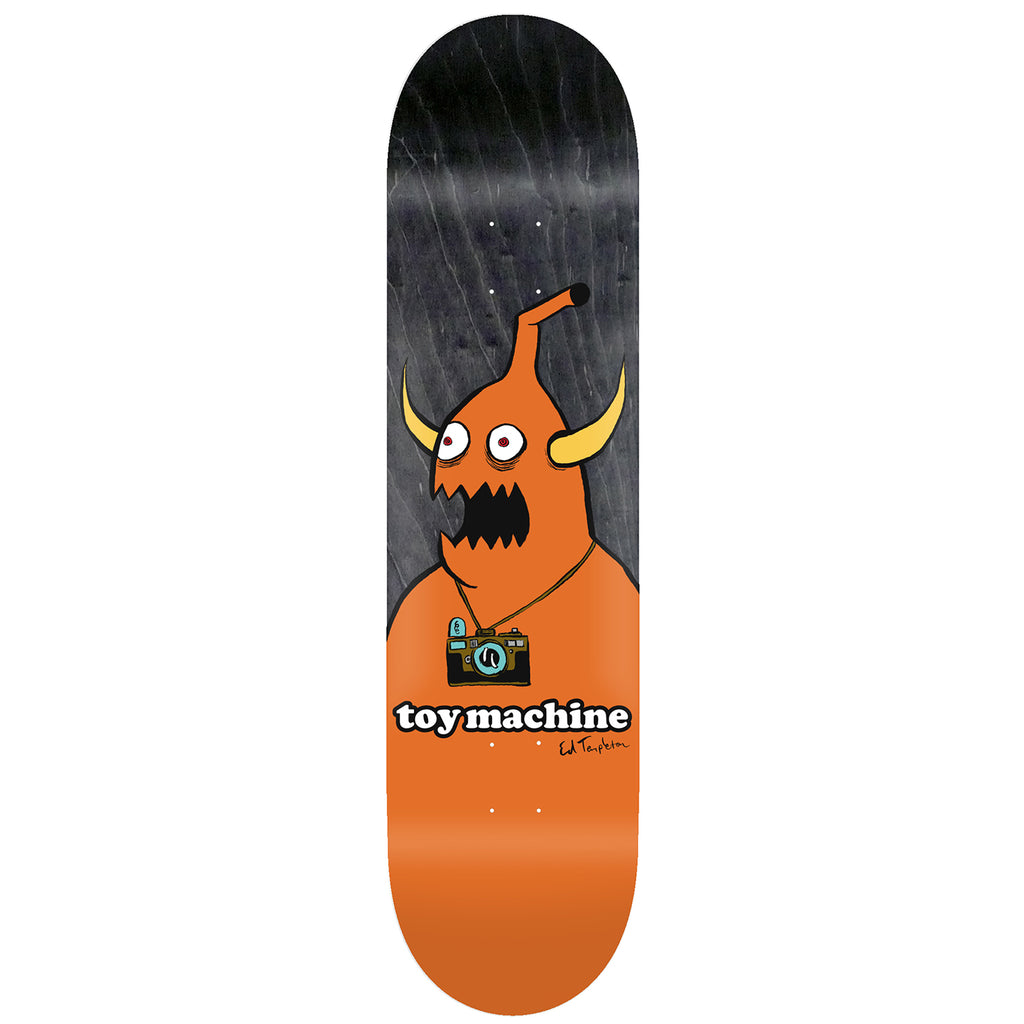 Toy Machine Templeton Camera Monster Skateboard Deck in 8.5"