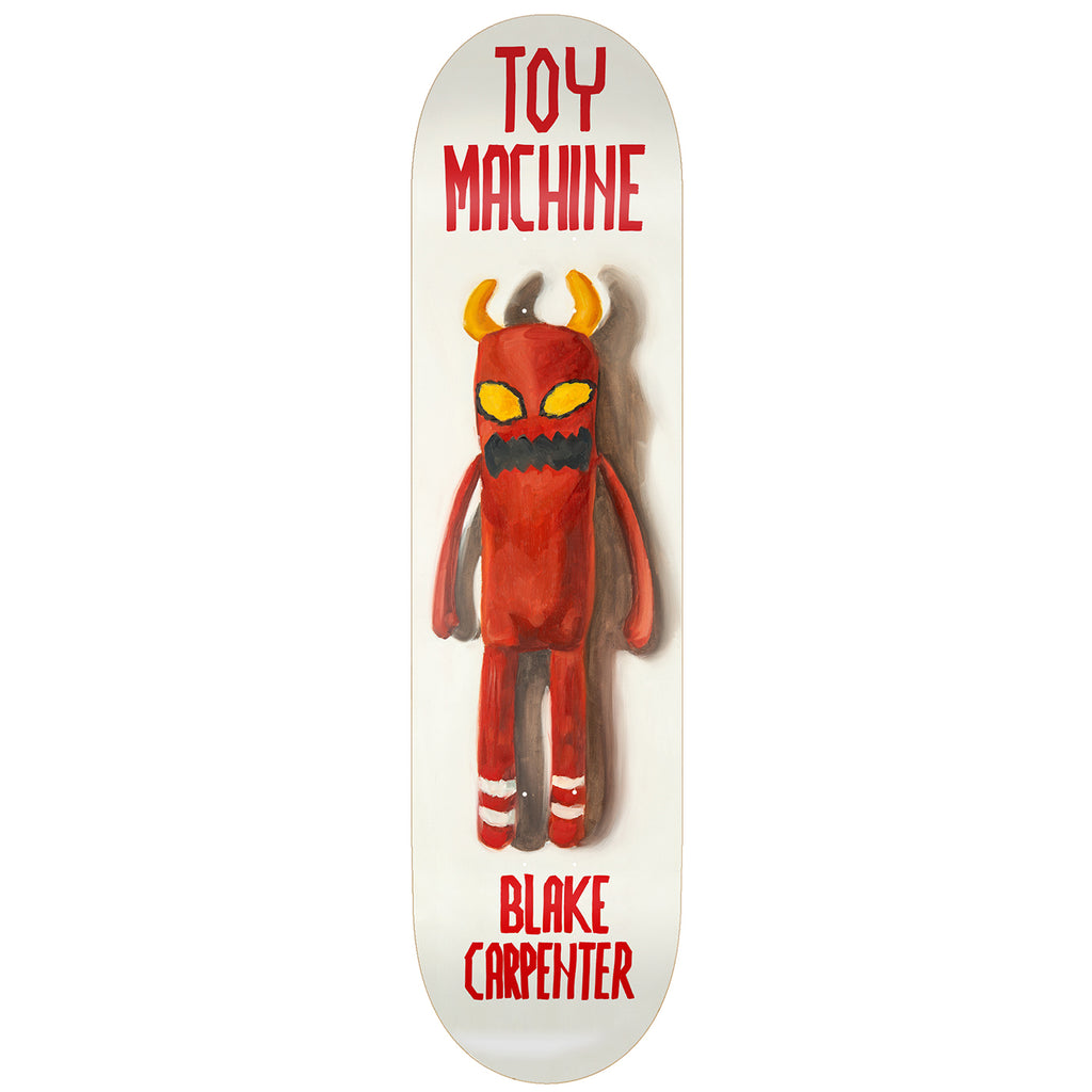 Toy Machine Carpenter Doll Skateboard Deck in 8.38"