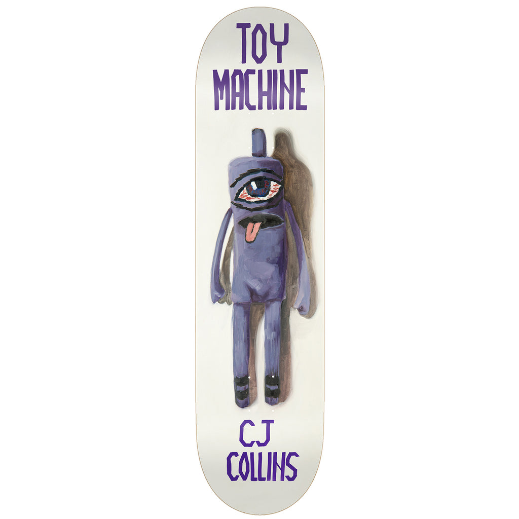 Toy Machine Collins Doll Skateboard Deck in 7.75"