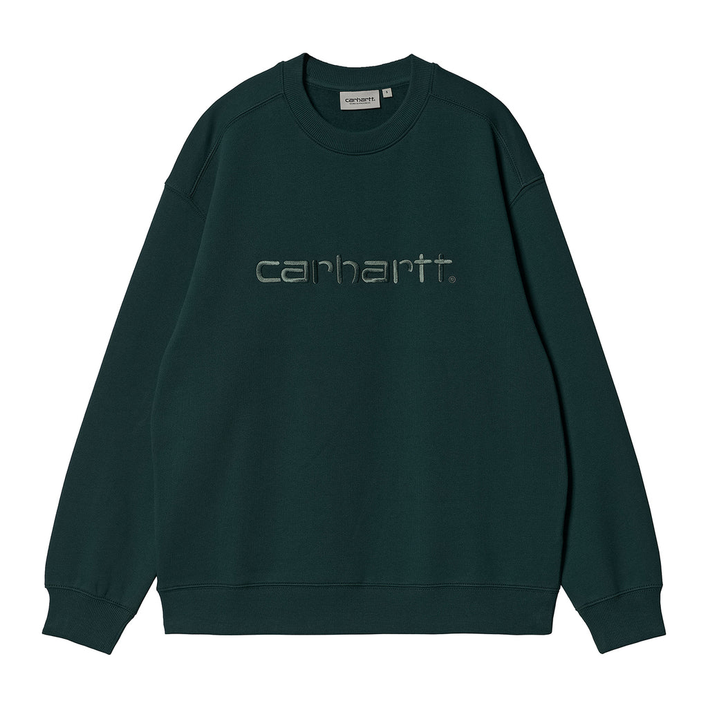 Carhartt WIP Carhartt Sweatshirt in Eucalyptus / Frasier